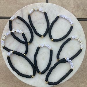 1 customized made to order stretch disc bracelet